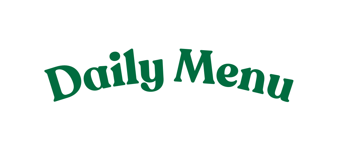Daily Menu