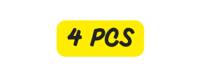 4 pcs